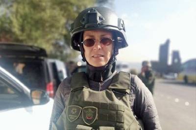 В Нагорном Карабахе попала под обстрел и пропала Юлия Чичерина