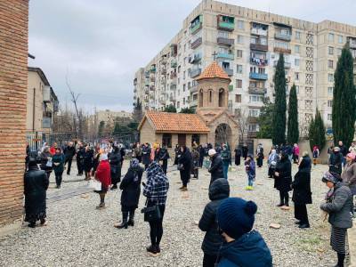 Коронавирус в Грузии: СМИ сообщили о новом «церковном кластере» в Тбилиси