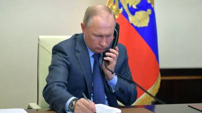 Путин провёл телефонный разговор с Пашиняном