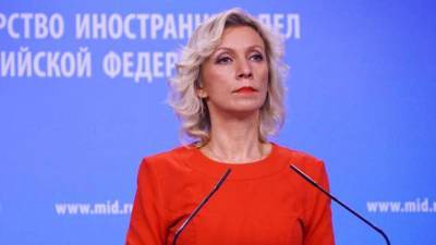 Захарова назвала новые санкции ЕС давлением на власти Белоруссии