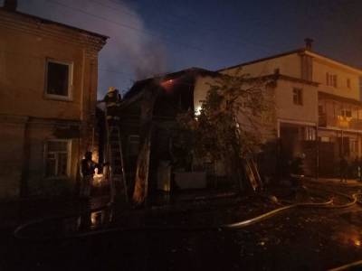 85 человек тушили пожар в Канавинском районе