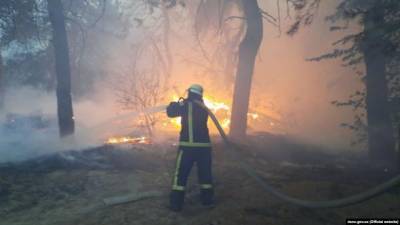 Пожары на Луганщине: в РГА рассказали, как загорелся КПВВ "Станица Луганская"