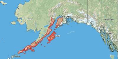 У берегов Аляски произошло мощное землетрясение, объявлена угроза цунами