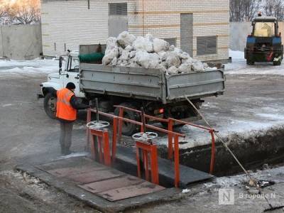 Строительству станции снеготаяния в Приокском районе помешал газопровод