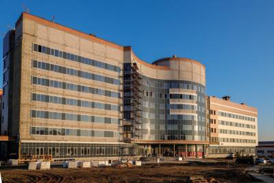 Новый корпус онкоцентра в Волгограде строится по графику