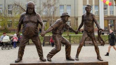 Памятник Балбесу украли в Ленинградской области