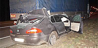 Водитель Škoda попала в больницу после ДТП под Орлом