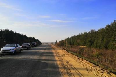 Дорогу к двум селам отремонтировали в Гагинском районе