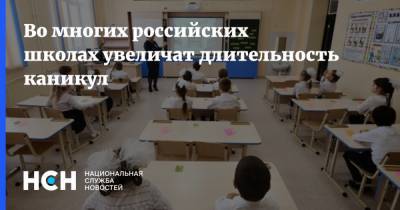 Во многих российских школах увеличат длительность каникул