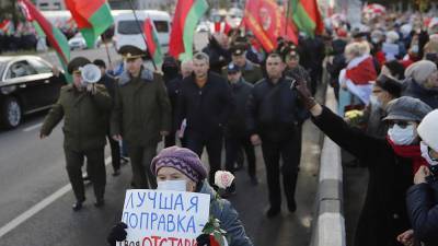 Минск: пенсионеры снова вышли на улицы