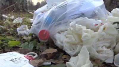 В Кемерове выясняют происхождение огромной свалки медицинских отходов