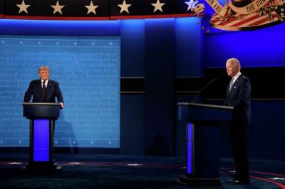 Трампу и Байдену на дебатах будут поочередно отключать микрофоны во время выступления