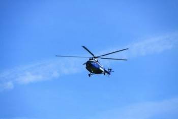 В Вологодской области упал вертолет