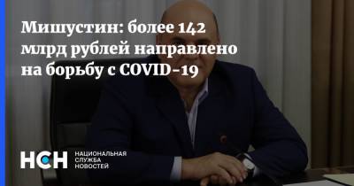 Мишустин: более 142 млрд рублей направлено на борьбу с COVID-19