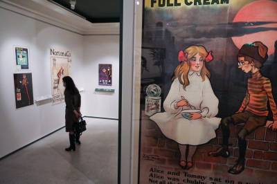 Реклама как искусство: в Пушкинском музее открылась выставка британского плаката
