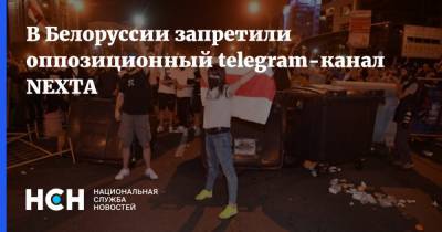 В Белоруссии запретили оппозиционный telegram-канал NEXTA