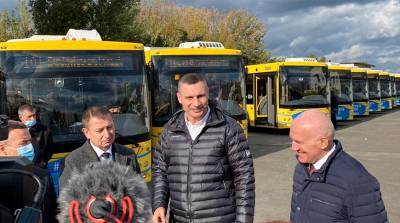 Более полусотни МАЗов пополнили автобусный парк Киева
