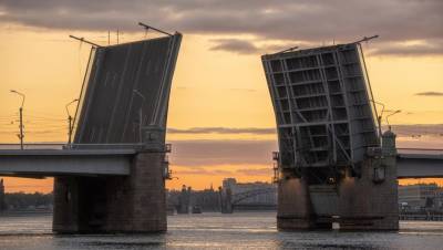 "Мостотрест" назвал сроки окончания разводки мостов