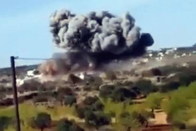 В Сирии российская авиация нанесла удар по позициям Турции