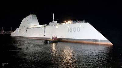 Эсминец Zumwalt ВМС США обошелся налогоплательщикам в 26 млрд долларов