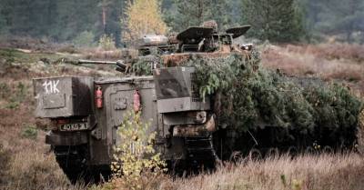 Боевая группа союзников принимает участие в учениях Furious Axe на территории Латвии