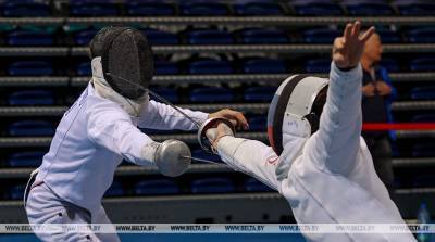 Стали известны призеры первого дня чемпионата Беларуси по фехтованию