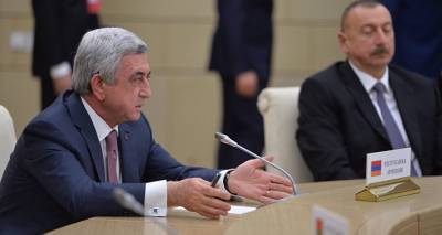 "Все были потрясены": Серж Саргсян рассказал о переговорах по Карабаху в Казани