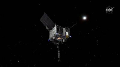 Космический зонд собрал грунт с астероида Бенну