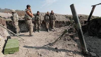 Минобороны Азербайджана заявило об отступлении сил Армении на юге Карабаха
