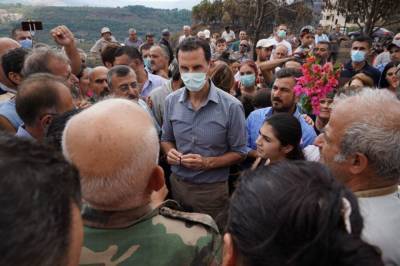 Башар Асад освободил от уплаты кредитов пострадавших от пожаров сирийцев