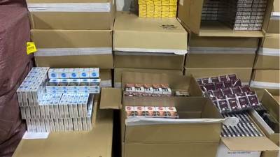 Спецслужбы изъяли более 1 млн пачек сигарет у табачных контрабандистов