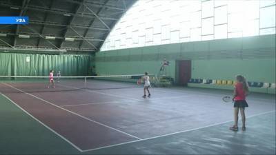 В Уфе юные теннисисты рассказали, как тренируются во время пандемии