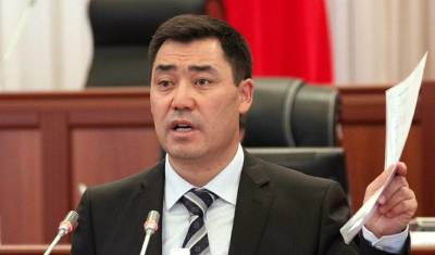 Садыр Жапаров объявил об экономической амнистии в Киргизии