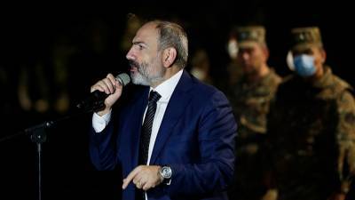 Пашинян призвал армянский народ взять в руки оружие