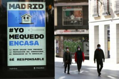 В Испании с начала пандемии COVID-19 заболели более 1 млн человек