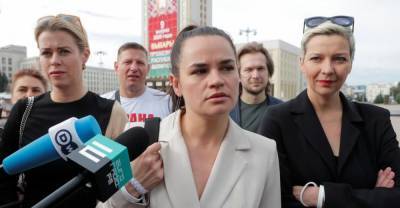 Оппозиции Беларуси присудили премию Сахарова 2020 – Тихановская, Колесникова, Цепкало