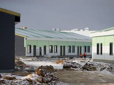 В новой инфекционной больнице под Челябинском готовят к сдаче первые корпуса