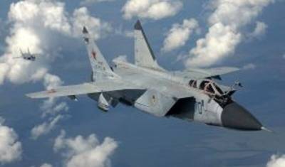 Российские истребители перехватили два бомбардировщика США