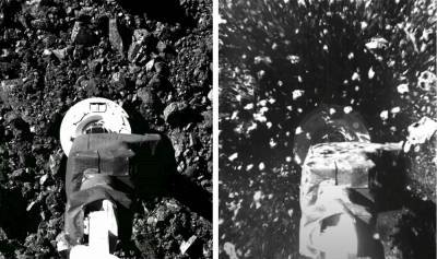 Видео дня: OSIRIS-REx проводит забор грунта с околоземного астероида Бенну