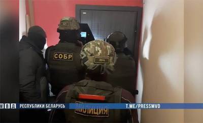 В Минске бойцы СОБРа ворвались в квартиру к протестующему — видео