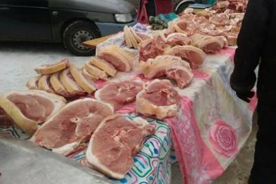 В Башкирии мясо на продажу хранили в опасных условиях
