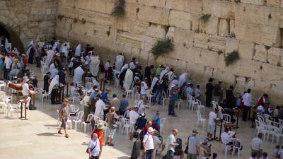 Стена Плача в Иерусалиме перешла на удаленку