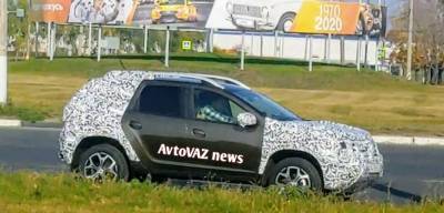 Новый Renault Duster вышел на тесты в России