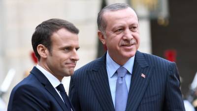 Канцлер Австрии назвал оскорбительным заявление Эрдогана в адрес Макрона
