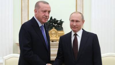 Путин и Эрдоган обсудили ситуацию в Нагорном Карабахе
