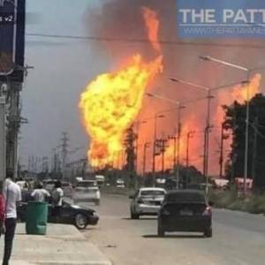 В Таиланде произошел взрыв на газопроводе: есть погибшие. Видео