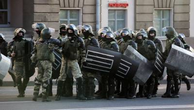 В Белоруссии задержали мужчину, распространявшего данные милиционеров