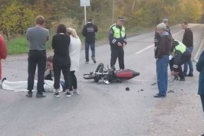 В Татарстане 14-летний байкер погиб под колесами авто