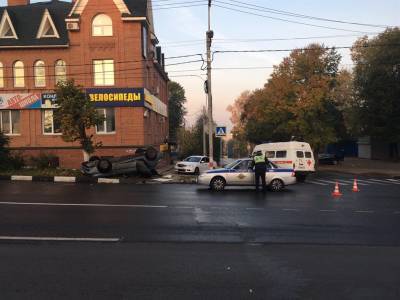 Сегодня в центре Ульяновска в ДТП пострадали два человека