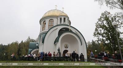 Лукашенко в Минском районе посетил новый храм в честь святого пророка Иоанна Предтечи